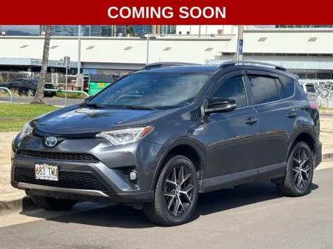 Gray 2018 Toyota RAV4 Hybrid SE for sale in Honolulu, HI