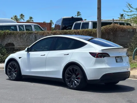 Another view of 2022 Tesla Model Y Performance for sale in Honolulu, HI at Aloha Auto Depot LLC.
