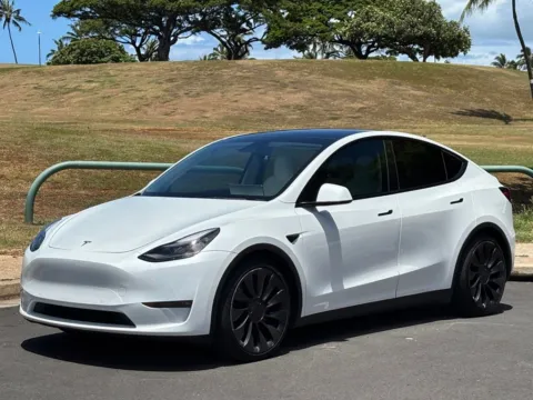White 2022 Tesla Model Y Performance for sale in Honolulu, HI