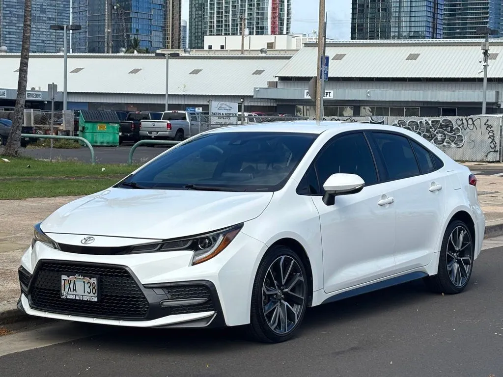 White 2020 Toyota Corolla SE for sale in Honolulu, HI