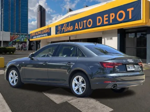Another view of 2018 Audi A4 2.0T ultra Premium for sale in Honolulu, HI at Aloha Auto Depot LLC.