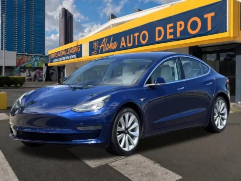 Blue 2018 Tesla Model 3 Mid Range for sale in Honolulu, HI