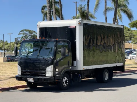 Black 2014 ISUZU BOX TRUCK for sale in Honolulu, HI