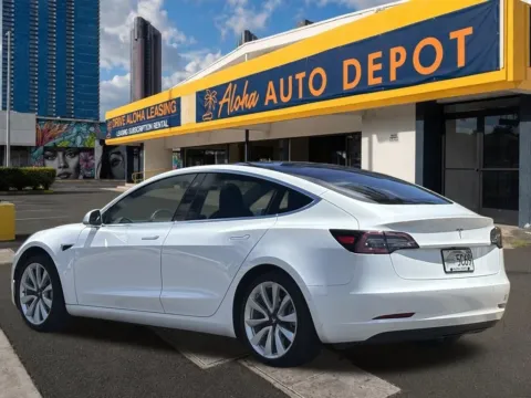 Another view of 2018 Tesla Model 3 Long Range for sale in Honolulu, HI at Aloha Auto Depot LLC.