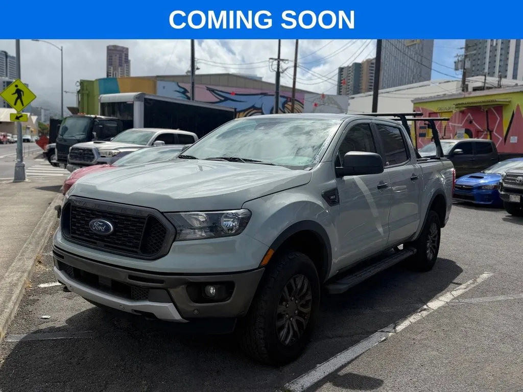 Gray 2021 Ford Ranger XLT for sale in Honolulu, HI