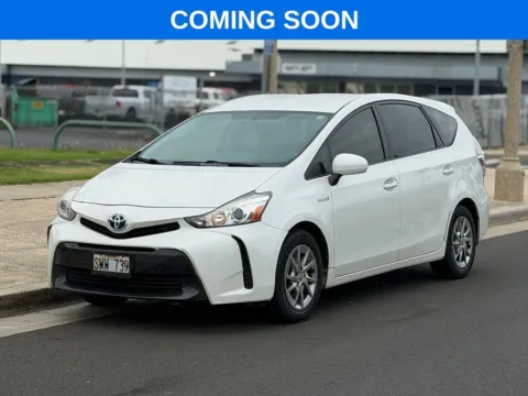 White 2016 Toyota Prius v Five for sale in Honolulu, HI