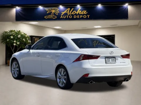 Another view of 2016 Lexus IS 200t for sale in Honolulu, HI at Aloha Auto Depot LLC.