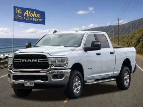 White 2024 Ram 2500 Big Horn for sale in Honolulu, HI