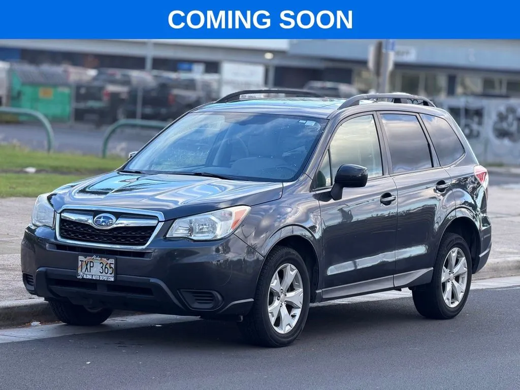 Gray 2015 Subaru Forester 2.5i Premium for sale in Honolulu, HI
