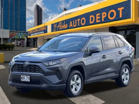 Gray 2021 Toyota RAV4 Hybrid LE for sale in Honolulu, HI
