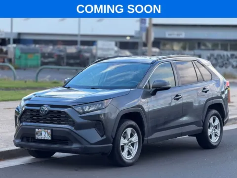 Gray 2021 Toyota RAV4 Hybrid LE for sale in Honolulu, HI