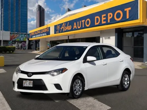 White 2014 Toyota Corolla LE Plus for sale in Honolulu, HI