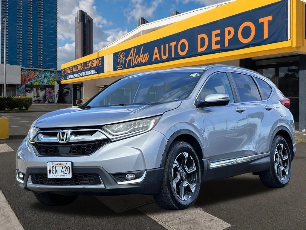 Silver 2017 Honda CR-V Touring for sale in Honolulu, HI