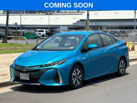 Blue 2017 Toyota Prius Prime Advanced for sale in Honolulu, HI