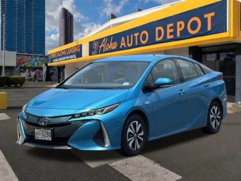 Blue 2017 Toyota Prius Prime Advanced for sale in Honolulu, HI