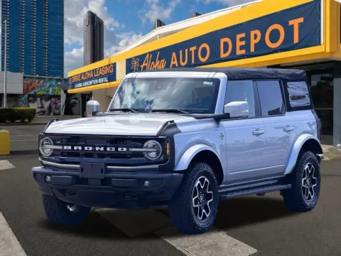 Silver 2022 Ford Bronco Outer Banks for sale in Honolulu, HI