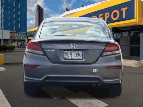Another view of 2015 Honda Civic EX for sale in Honolulu, HI at Aloha Auto Depot LLC.