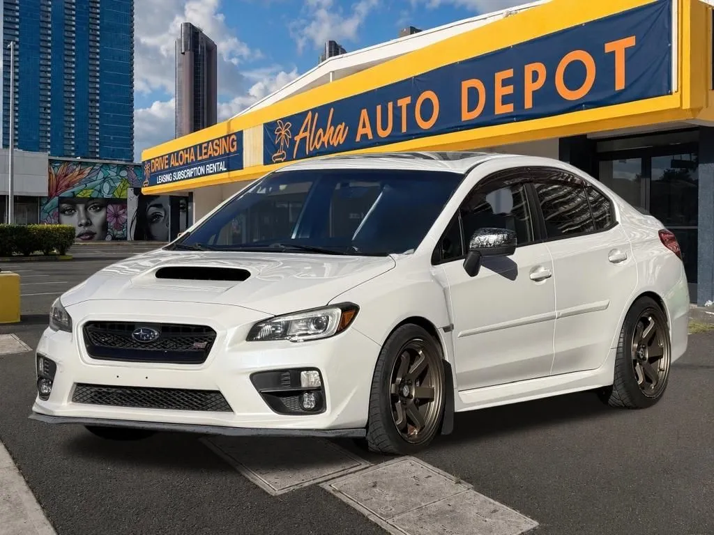 White 2016 Subaru WRX STi Limited for sale in Honolulu, HI