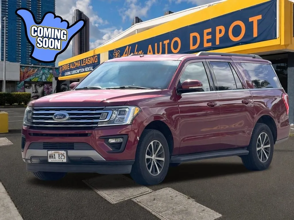 Red 2018 Ford Expedition Max XLT for sale in Honolulu, HI