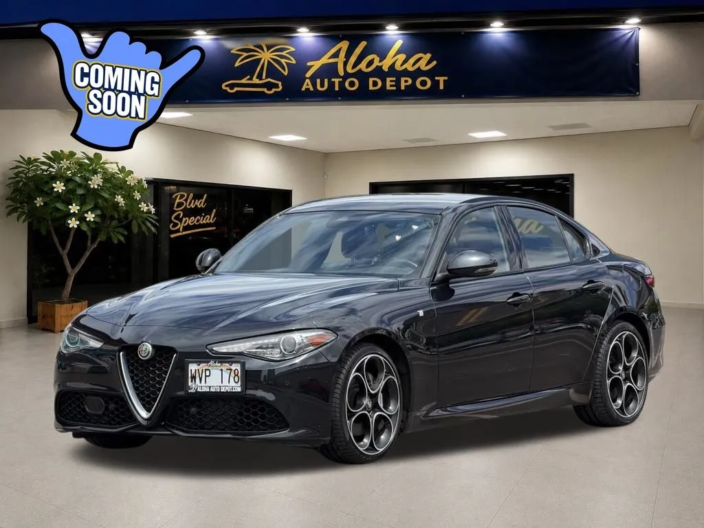 Black 2022 Alfa Romeo Giulia Ti for sale in Honolulu, HI