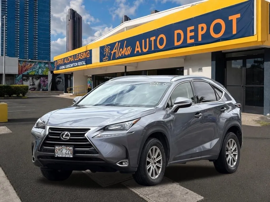 Silver 2016 Lexus NX 200t for sale in Honolulu, HI