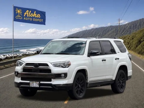 White 2020 Toyota 4Runner Nightshade for sale in Honolulu, HI