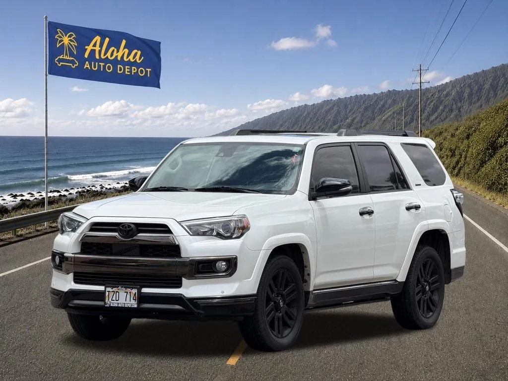 White 2020 Toyota 4Runner Nightshade for sale in Honolulu, HI