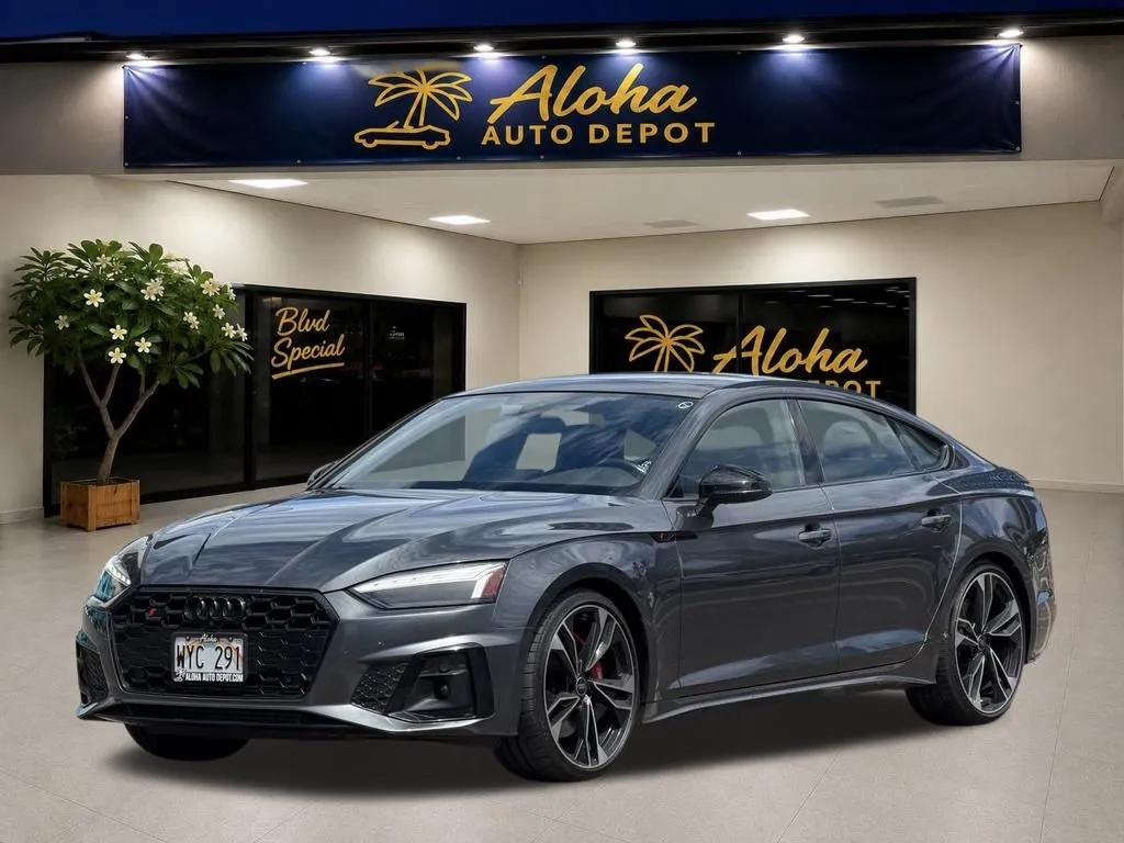 Gray 2023 Audi S5 Sportback Premium Plus for sale in Honolulu, HI