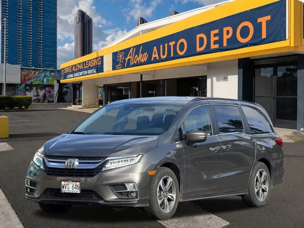 Gray 2019 Honda Odyssey Touring for sale in Honolulu, HI