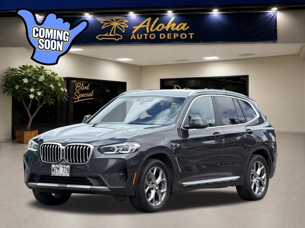 Gray 2024 BMW X3 sDrive30i for sale in Honolulu, HI