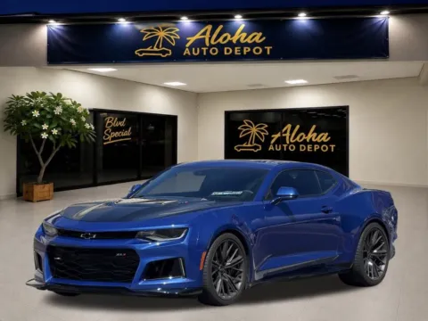 Blue 2020 Chevrolet Camaro ZL1 for sale in Honolulu, HI