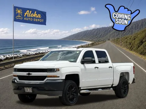 White 2018 Chevrolet Silverado 1500 Custom for sale in Honolulu, HI