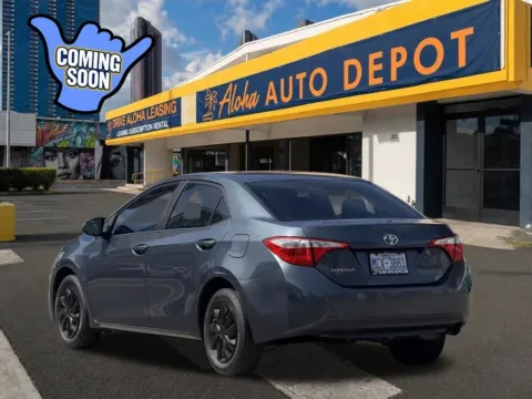 Another view of 2015 Toyota Corolla L for sale in Honolulu, HI at Aloha Auto Depot LLC.