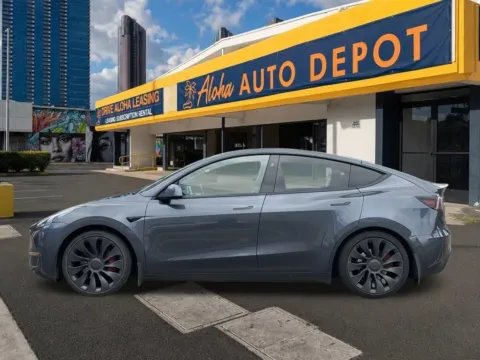 Photos of 2023 Tesla Model Y Performance for sale in Honolulu, HI at Aloha Auto Depot LLC.