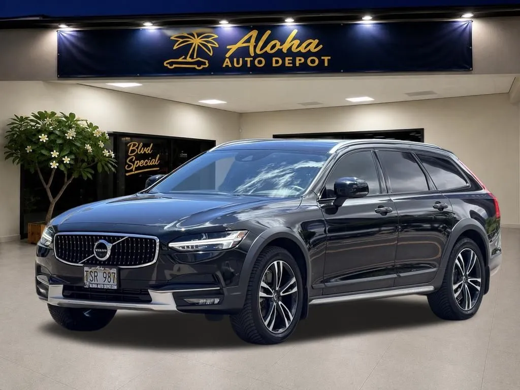 Black 2018 Volvo V90 Cross Country T5 for sale in Honolulu, HI