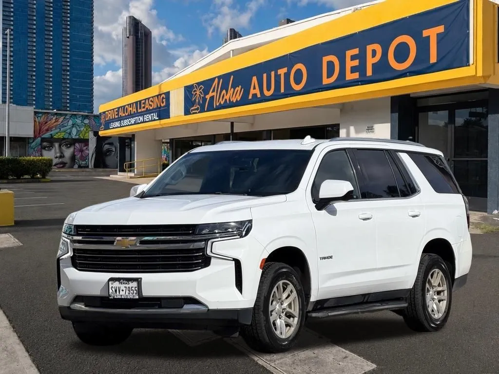 White 2021 Chevrolet Tahoe LT for sale in Honolulu, HI