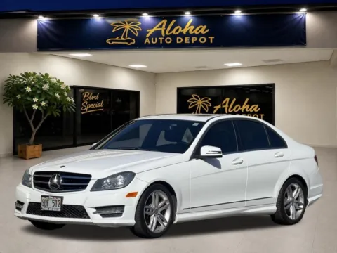 White 2014 Mercedes-Benz C-Class C 250 for sale in Honolulu, HI