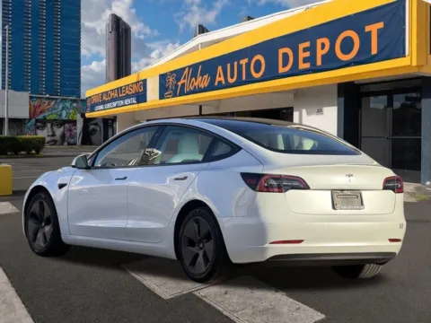 Photos of 2022 Tesla Model 3 for sale in Honolulu, HI at Aloha Auto Depot LLC.