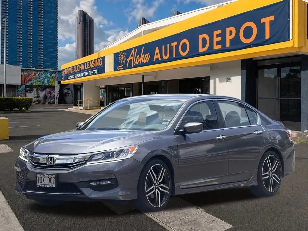 Gray 2017 Honda Accord Sport for sale in Honolulu, HI