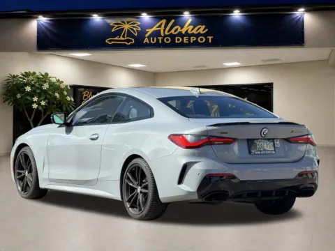 Another view of 2022 BMW 4 Series M440i xDrive for sale in Honolulu, HI at Aloha Auto Depot LLC.