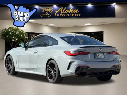Another view of 2022 BMW 4 Series M440i xDrive for sale in Honolulu, HI at Aloha Auto Depot LLC.