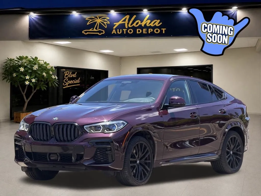 Red 2022 BMW X6 M50i for sale in Honolulu, HI