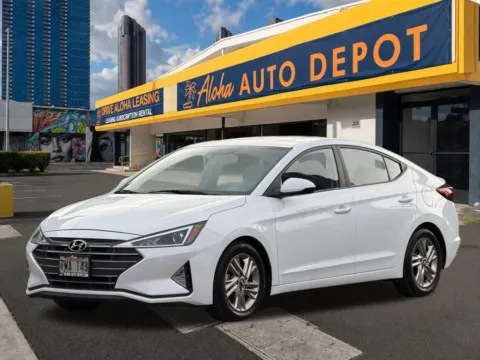 White 2019 Hyundai Elantra Value Edition for sale in Honolulu, HI