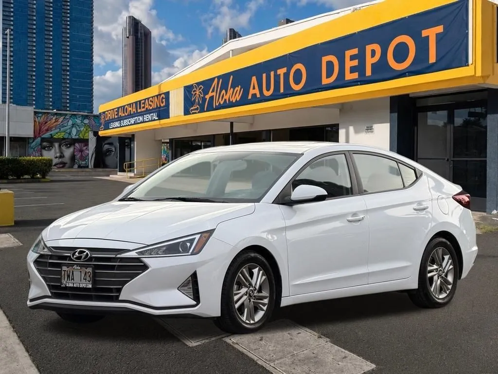 White 2019 Hyundai Elantra Value Edition for sale in Honolulu, HI