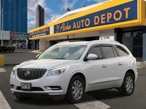 White 2016 Buick Enclave Leather Group for sale in Honolulu, HI