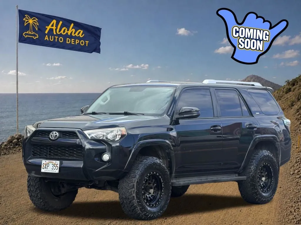 Black 2016 Toyota 4Runner SR5 for sale in Honolulu, HI
