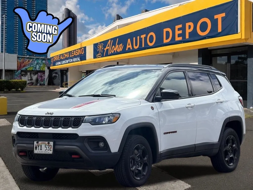 White 2024 Jeep Compass Trailhawk for sale in Honolulu, HI
