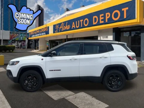 Photos of 2024 Jeep Compass Trailhawk for sale in Honolulu, HI at Aloha Auto Depot LLC.