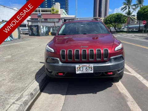 Photos of 2015 Jeep Cherokee Trailhawk for sale in Honolulu, HI at Aloha Auto Depot LLC.