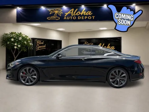 Photos of 2022 INFINITI Q60 Red Sport 400 for sale in Honolulu, HI at Aloha Auto Depot LLC.
